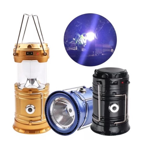 POP แบบพกพา ที่ชาร์จพลังงานแสงอาทิตย์ โคมไฟตั้งแคมป์ โคมไฟ ไฟ LED กลางแจ้ง โคมไฟเต็นท์แคมป์พับได้ โคมไฟแบบชาร์จ USB ราคา 75 บาท*ส่งฟรี