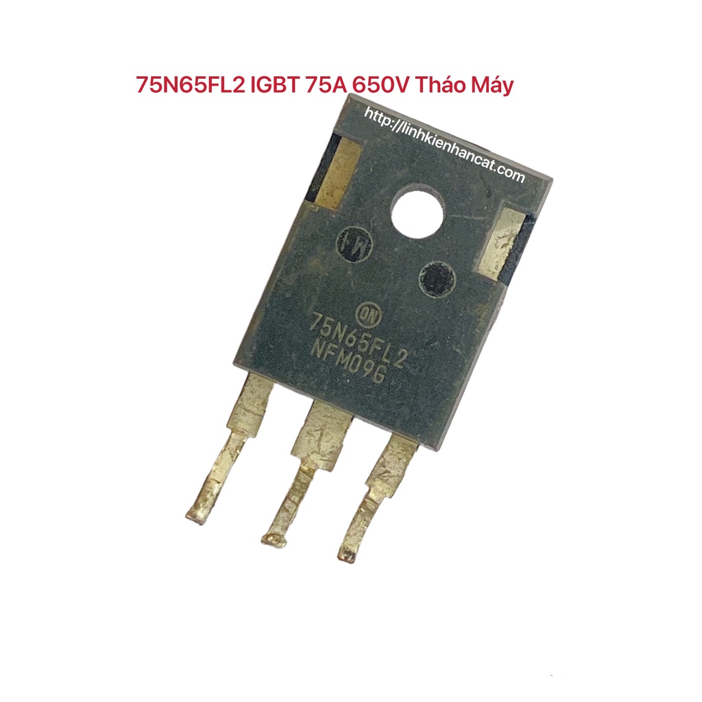 75n65fl2 igbt 75a 650v tháo máy