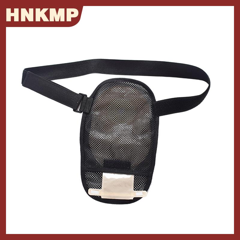 HNKMP 1pcs colostomy bảo vệ Bìa xách tay có thể giặt được không thấm nước co giãn điều chỉnh vành đai Bìa chứa chất thải Pouch xách tay colostomy Túi