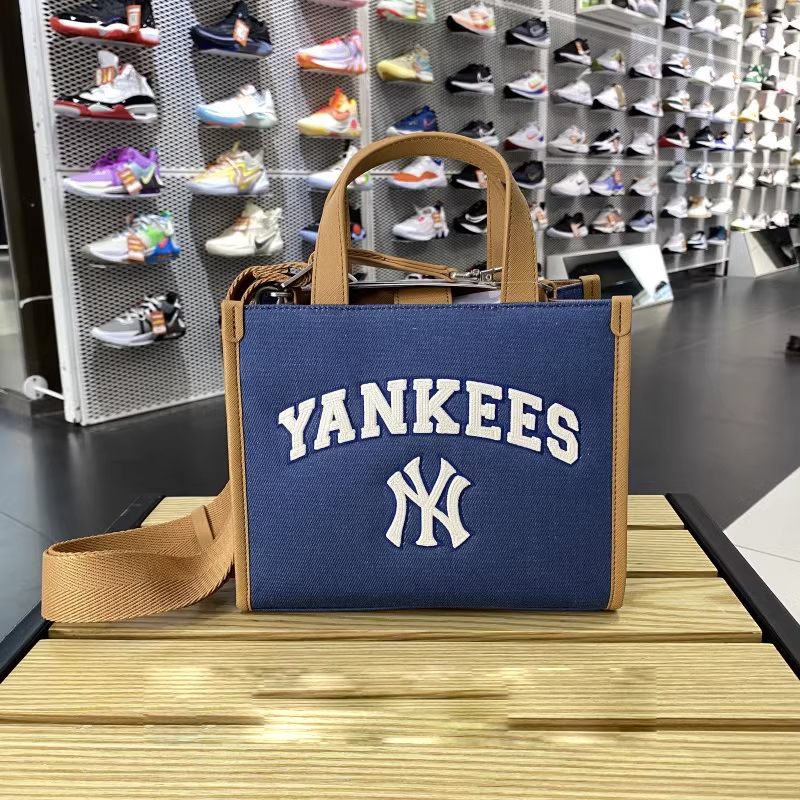 ( Chuẩn Hãng ) Túi Xách Túi Tote MLB NY Varsity LA Dodgers End NY Yankees  Mini Full Tag Mac