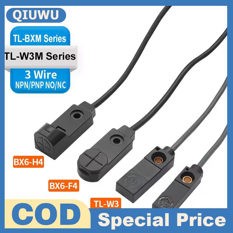 Qiuwu Omch Tl-W1 W3 Series 1.5/3 Meter Metal Square Detection Switch with Npn/Pnp Technology Giá 86,820 Đồng*Miễn phí vận chuyển