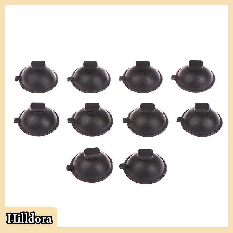 [Hilldora] 10 cái Bộ lọc cốc hút bể cá dụng cụ giữ máy bơm nước máy hút 34mm cho máy bơm bể cá Cốc hút cho bề mặt kính - 3