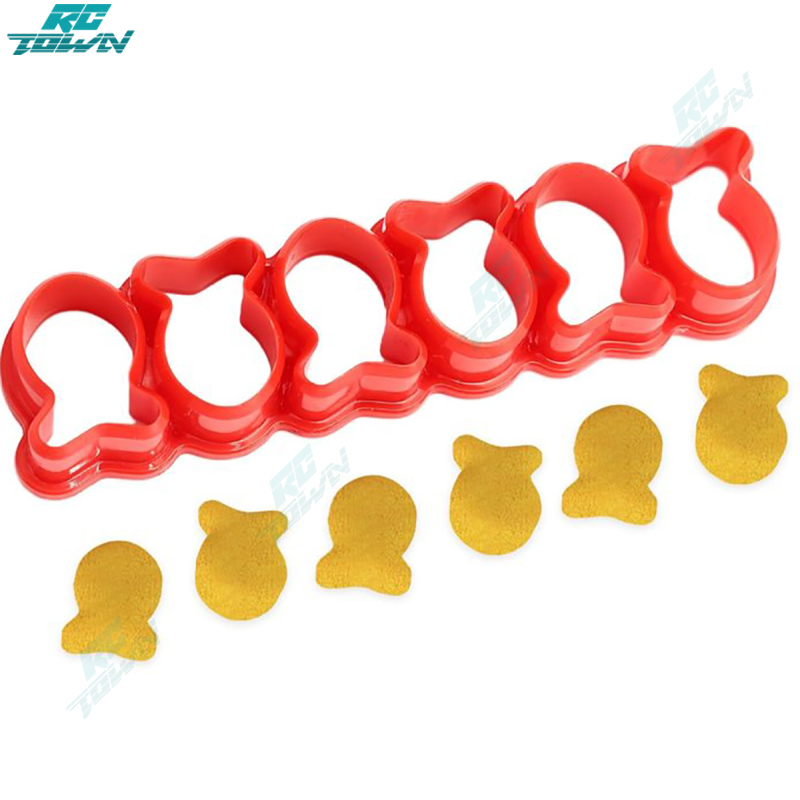 Mini Gold Fish Cracker Cutter Set, Goldfish Cracker Plastic Fish Cutters, Multi 6 Molds In 1, Fish Cracker Cookie Cutters, For Kids Baked Fish-Shaped Bread Cookies Maker ราคา 40 บาท*ส่งฟรี