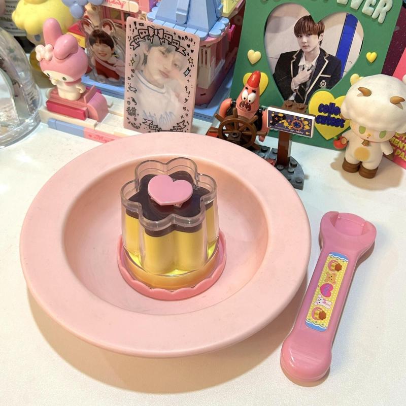 【Youer】 1 Bộ mô phỏng vai trò chơi dâu tây bánh pudding Đồ chơi thực phẩm bánh cho ăn Prop giáo dục sớm Nhật Bản chơi nhà đồ chơi cho bạn bè
