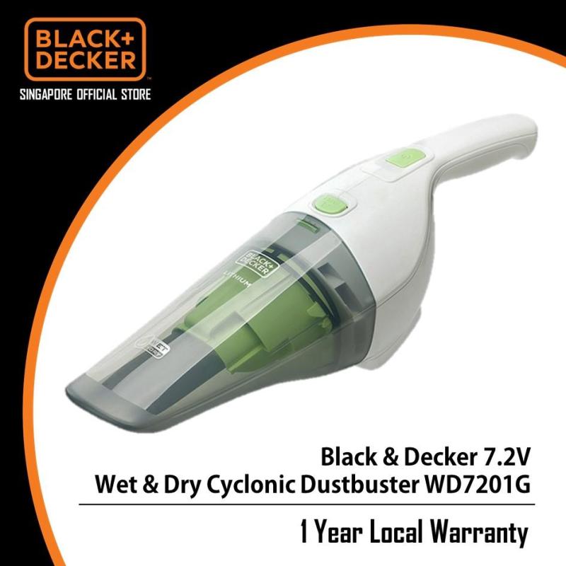 Black & Decker 7.2V Wet & Dry Cyclonic Dustbuster WD7201G (Vacuum Cleaner) Singapore