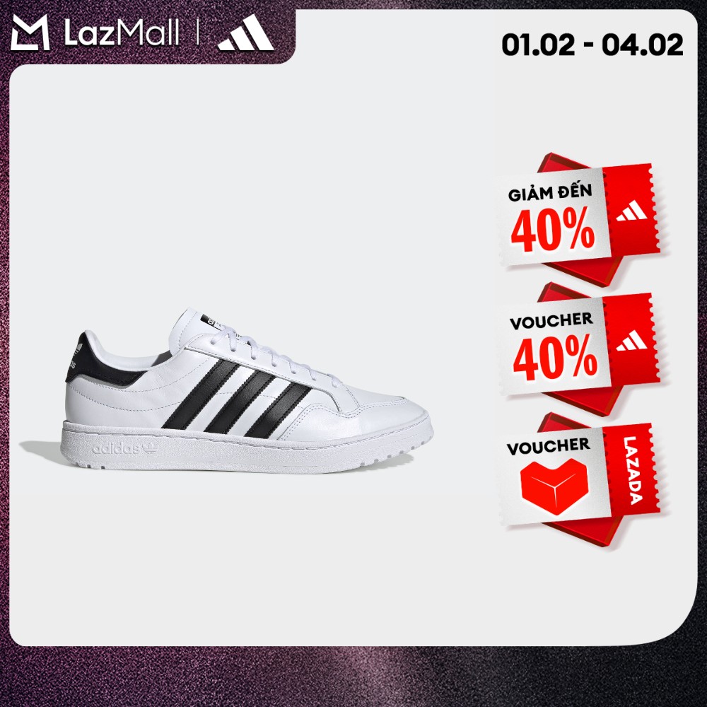 adidas Phong cách sống Giày Team Court Nam trắng EG9734