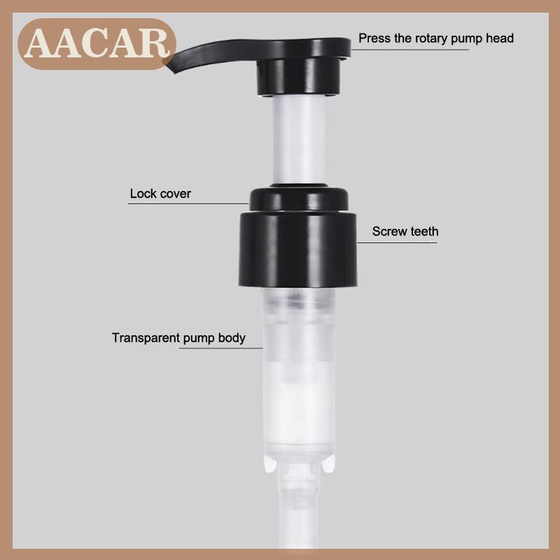 AACAR 1 3 6 10 Pcs PP Soap Pump Liquid Dispenser Head Round Push Type With 28 Thread Bath Bottle Press Nozzle Lotion Tube For Bath Accessory