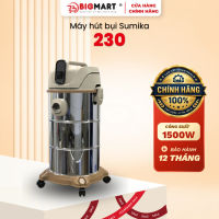 Máy Hút Bụi SUMIKA 230 (1500W) Thùng Chứa 30L