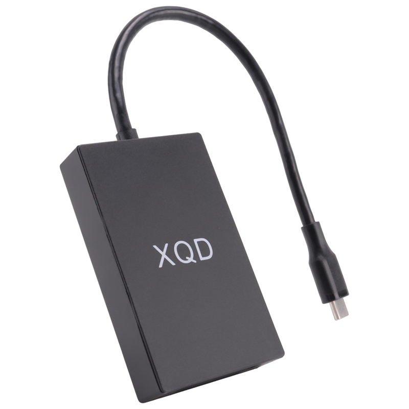 Miao34-Type C USB 3.0 SD XQD Memory Card Reader Transfer M/G Series for OS Computer