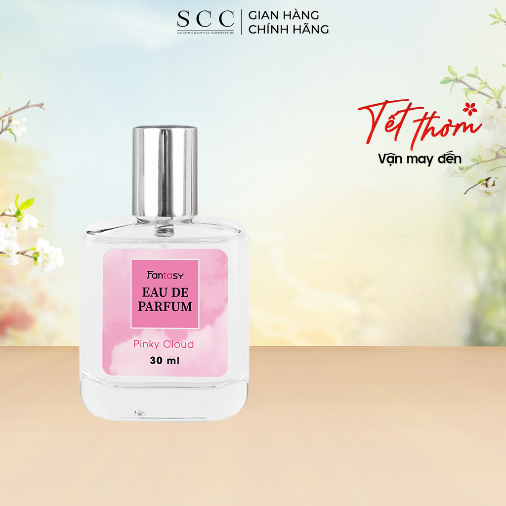 Nước hoa nữ Fantasy cho học sinh sinh viên - Pinky Cloud hương ngọt ngào 30ml