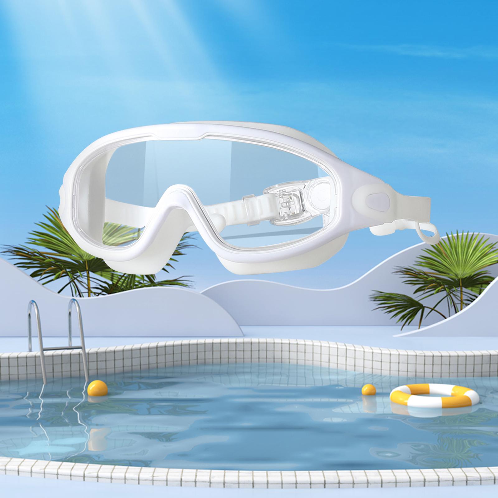 ZYMOON Swim Goggles Men Eyewear Clear Vision Trendy Durable Wide View Lightweight Swimming Goggles Anti Fog Water Glasses for Water Sports