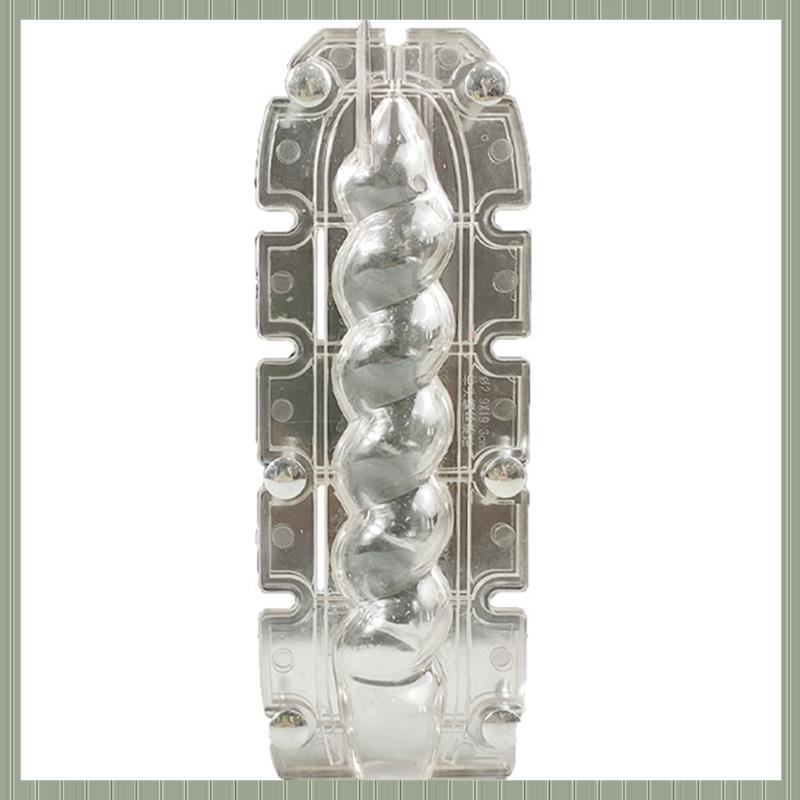 I7(ANEB) DIY Spiral Rod Candle Mold Church Wedding Long Rod Candle Making Tool Easy to Demould Candl