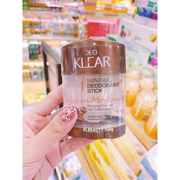 Lăn khử mùi DEO KLEAR 70gr (Cà phê) - Life in Nâu (pcs1)