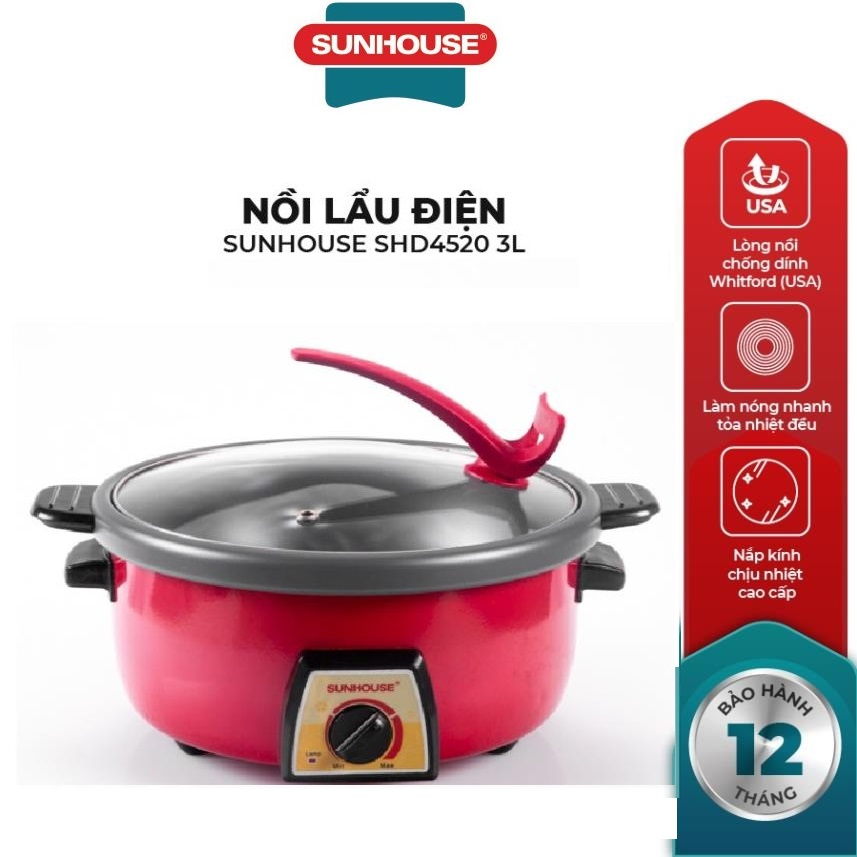 Lẩu điện sunhouse shd4520