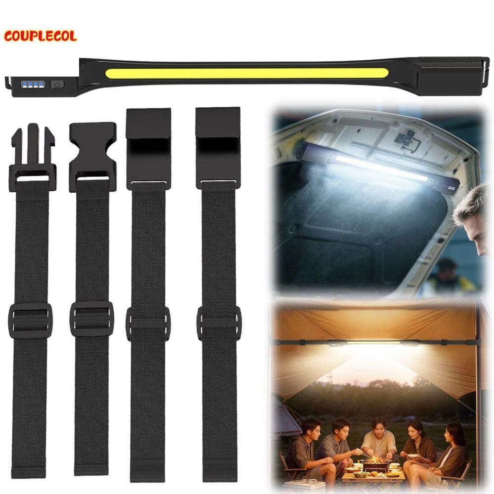 COUPLECOL Có thể sạc lại bằng USB Đèn pin LED COB Với nam châm Đèn LED mạnh Đèn làm việc Đèn pin Công nghệ COB Đèn lồng di động Cho 4000 mAh Sửa chữa ô tô Giá 633,922 Đồng*Miễn phí vận chuyển