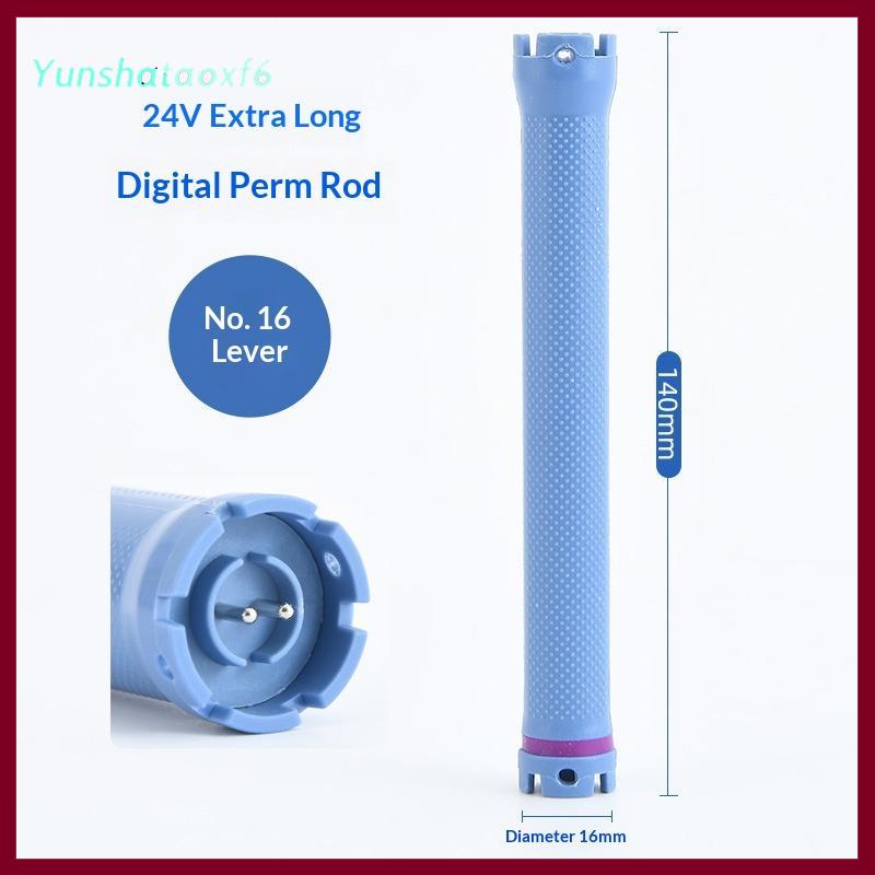 yunshataoxf 140Mm 24V Kỹ Thuật Số Tóc Hot Perm Que Điện Nước Nóng Dụng Cụ uốn Thanh Con Lăn Tóc Sóng Salon Cắt Tóc Curling Xoắn Ốc Công Cụ Tạo Kiểu - 8