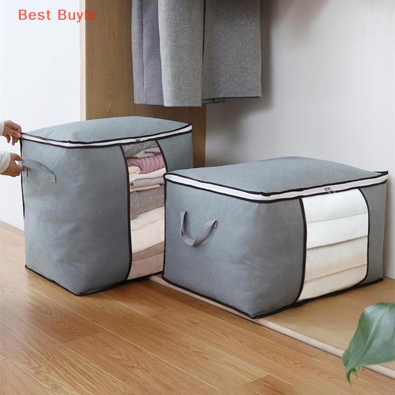 💖Best Buyle Quần Áo Quilt lưu trữ tổ chức Túi hành lý di chuyển đóng gói lưu trữ chống ẩm túi không dệt Quilt lưu trữ túi đóng gói túi