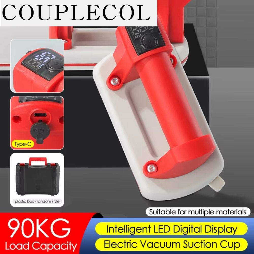 COUPLECOL ชาญฉลาด ถ้วยดูดไฟฟ้า จอแสดงผลดิจิทัล ที่ยึดปั๊มลมที่แข็งแรง เครื่องมือเชื่อมต่อแบบไร้รอยต่อ ใช้งานง่าย กำลังสูง เครื่องดูดสูญญากาศสำหรับกระเบื้อง กระเบื้องเซรามิก ราคา 3,005 บาท*ส่งฟรี