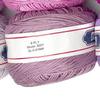 8ply Monaco Mercerized Crochet Cotton Thread Yarn 160m (100g) - 1 of 2