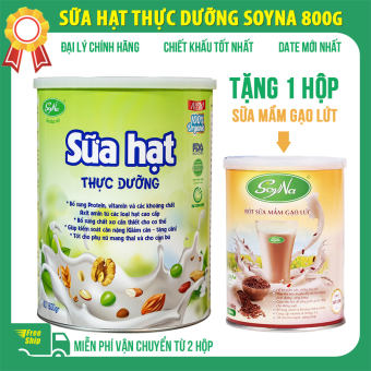 Sữa Hạt Thực Dưỡng SoyNa hộp 800g