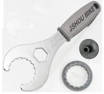 (3 in 1) JSHOU Bottom Bracket Tool/Crank removal tool +Crank Bottom Bracket Plug Arm Installation Tool For Shimano HollowTech II +Bottom Bracket Adapter