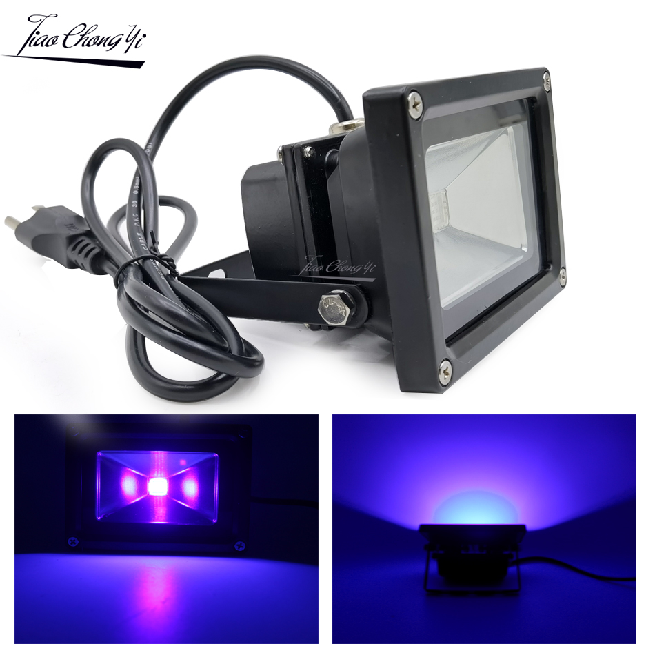 【New arrival】 10w Black High Power 395nm 365nm Ultra Violet Led Flood Dj Disco Party Stage Lamp For