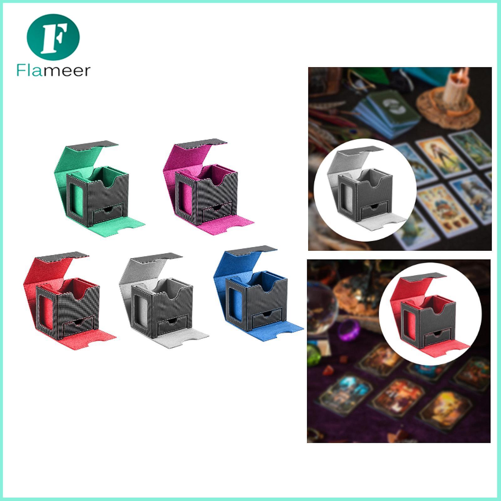 Card Deck Box Gaming Card Holder Collectible Cards Container Card Case Deck Storage Box for Baseball Card TCG ราคา 531 บาท*ส่งฟรี