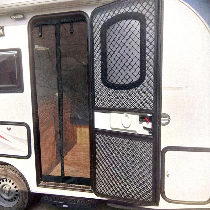 Trailer vĩnh viễn lối vào màn hình Net chống lại mối đe dọa màn hình dễ dàng mềm dẻo kế hoạch 210D Đại Học Chất dụng cụ cắm trại cải thiện