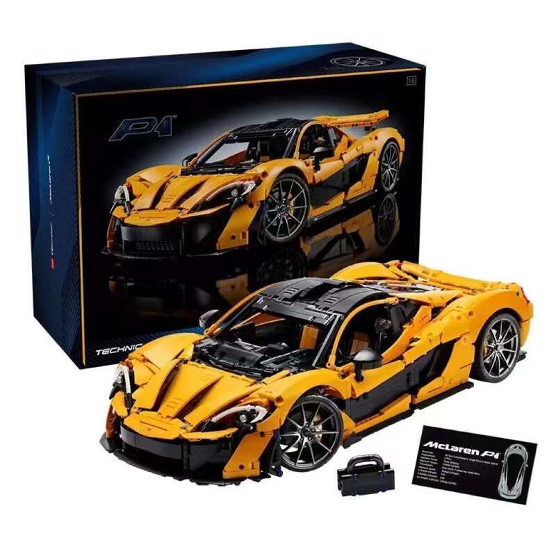 [LEGO] Tương thích với LEGO Bricks hơi lớn McLaren P1 Xe thể thao Mô hình lắp ráp khó 42172 Quà tặng