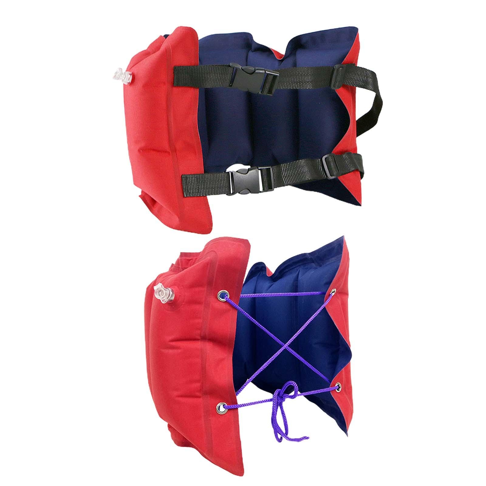 Inflatable Swim Belt Flotation Aid Comfortable Swimming Training Aid Beginner Pool Swimming s Portable Swim Training Belt