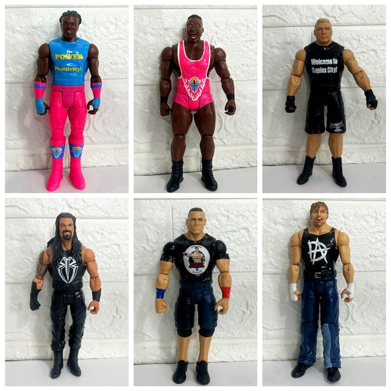 6inch lớn WWE thách thức Đấu Trường Đấu sĩ di chuyển hình cá nhân sai sót nhỏ đồ chơi mô hình động nhân vật phim hành động