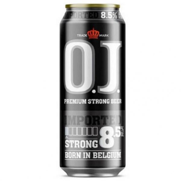 Bia OJ 8.5% - nhập khẩu Bỉ - 1 lon 500ml
