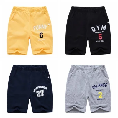 BOY'S Shorts Children Wear Sport Pants Big Boy Summer Wear Casual Pants Summer Shorts Cotton [P002]