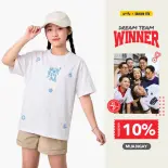 [BST Dream Team Summer] Áo Phông Trẻ Em Yody Form Relax Thêu Nét Nautical TCTS26S005