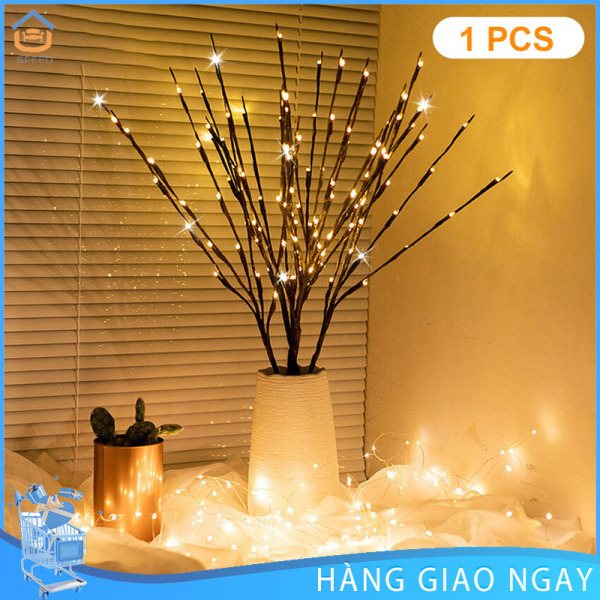 Bảng giá đèn led pháo hoa Đèn Nhánh Cây Đèn Giáng Sinh Đèn LED Mô Phỏng Cành Liễu Bình Hoa Cao Tự Nhiên Đèn Cành Liễu Đèn Siêu Sáng Để Trang Trí Nhà Cửa