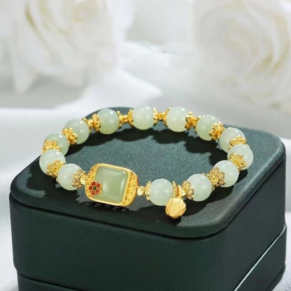 Bracelet Square Sugar Lotus Bracelet High-end Generous Elegance And Style S7f8 Purity Chinese