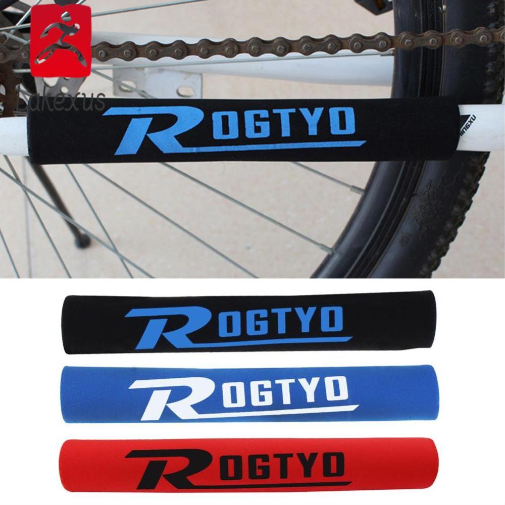 Lakexus 1 Ốp chống trầy xước khung hình dán xích xe đạp leo núi kèm dây buộc chạm Phụ kiện đi xe trang trí xe đạp