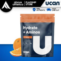 UCAN Hydrate + Aminos - 20 Servings Bag (10g x 20)  Keto Sugar-Free Electrolytes Hydration Powder