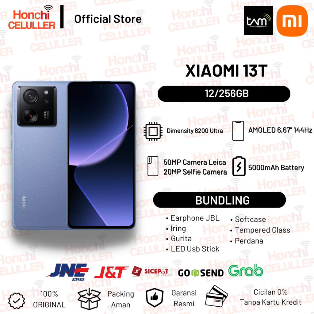 Xiaomi Redmi Mi 13T 12/256GB Garansi Resmi Xiaomi Indonesia TAM Giá 5,499,000 Đồng*Miễn phí vận chuyển