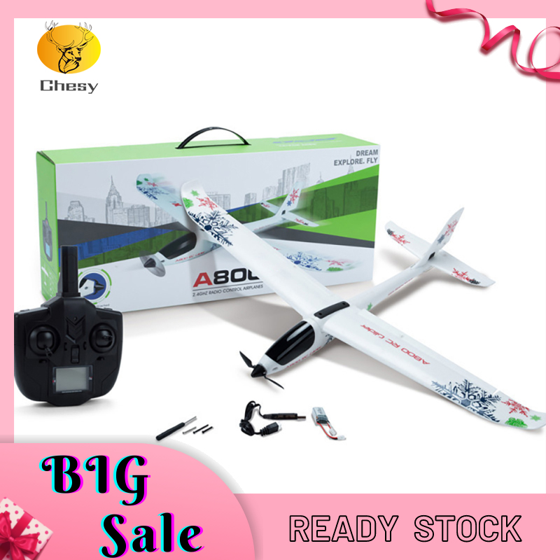 A800 2.4G RC Airplane 5CH 780mm Wing Span 3D6G System Model Rc Plane Fixed Wing Push-speed Remote Control Glider For Birthday Christmas Gifts ราคา 2,380 บาท*ส่งฟรี