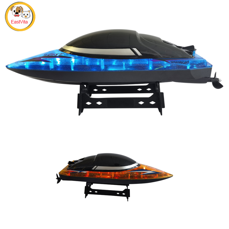2.4G RC Boat With Colorful Ligth Full Scale High Speed 30km h Electric