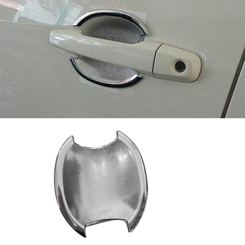 1Set Chrome Door Handle Bowls Cover for Sport 2012-2014 Exterior Door Puller Trim