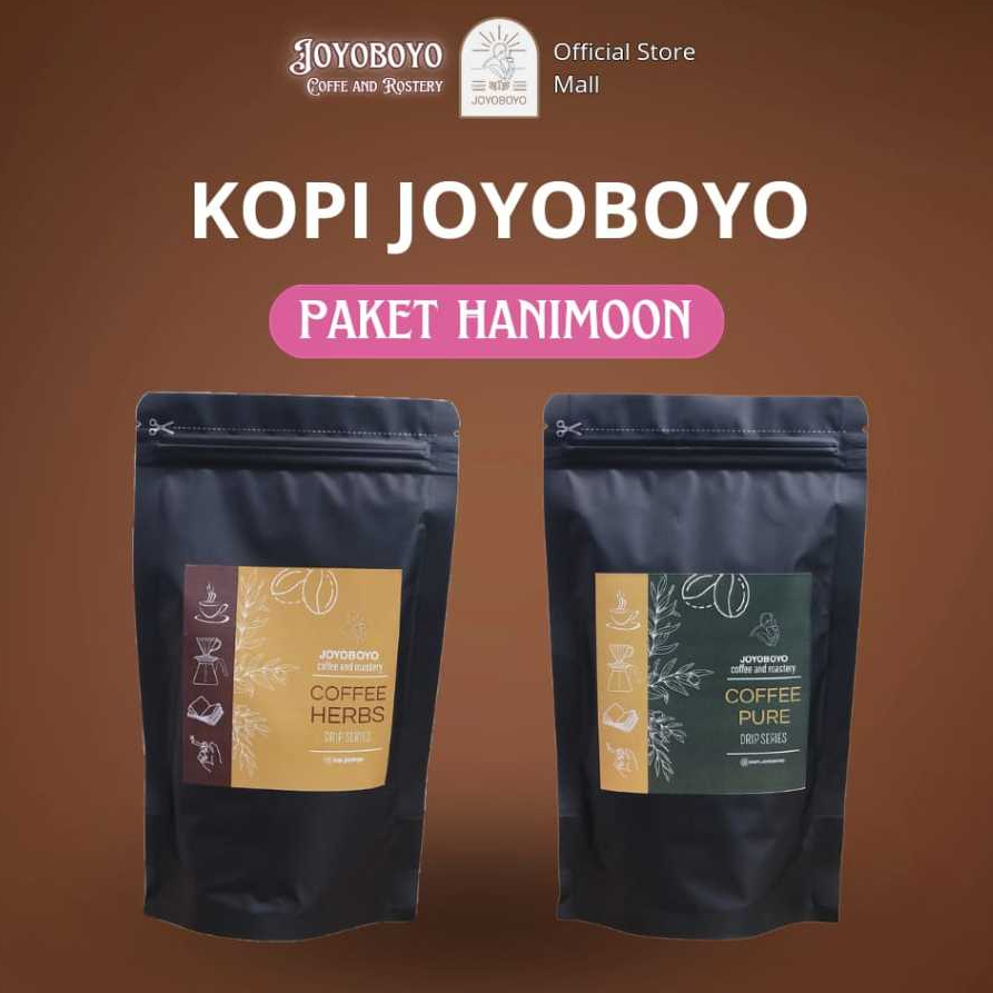 Joyoboyo honeymoon package bundling Herbal Coffee + spice coffee