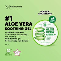 Soothing & Moisture Aloe Vera Soothing Gel 300ml  Face & Body Gel Multifungsi Melembabkan dan menyejukkan kulit