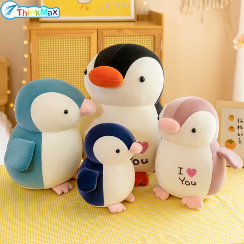 Elastic Love Cute Penguin Plush Doll Penguin Plush Pendant Present Toys