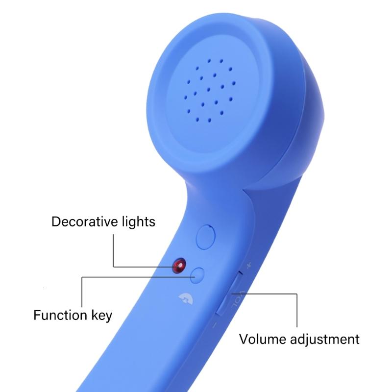 Cord Retro Handset For Type C Phones Physical Call Button Ergonomic Grip Design Direct Plugs Connectivities For Clear Conversation ราคา 213 บาท*ส่งฟรี