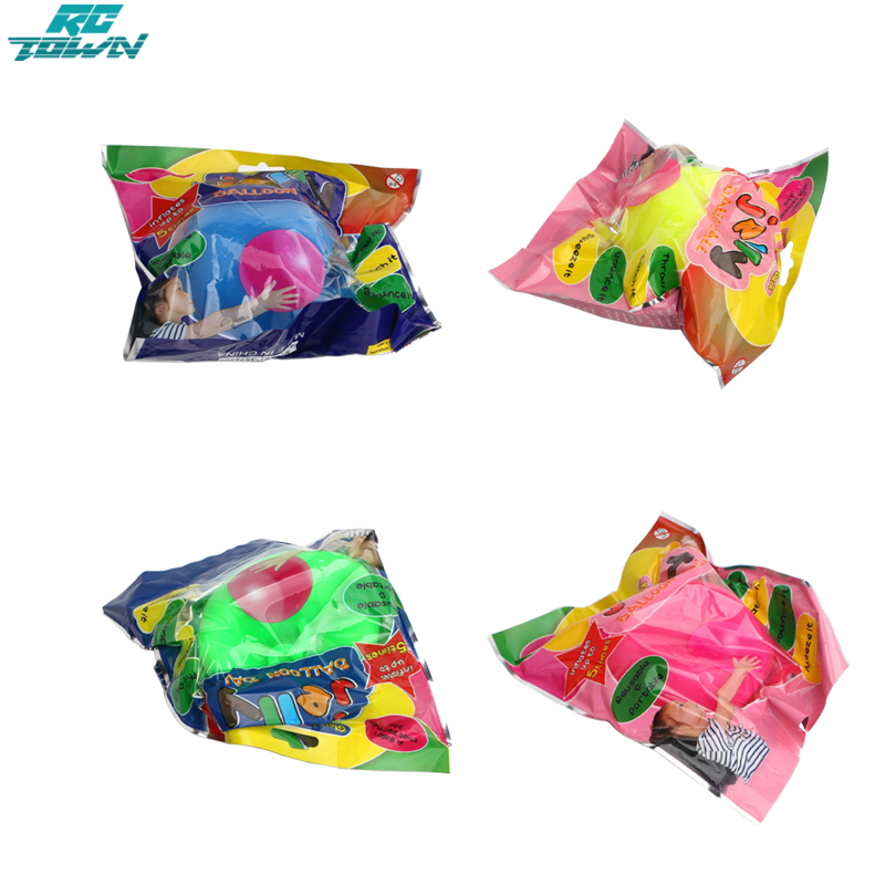 Water Bubble Ball Inflatable Beach Ball Water Filled Soft Rubber Bubble