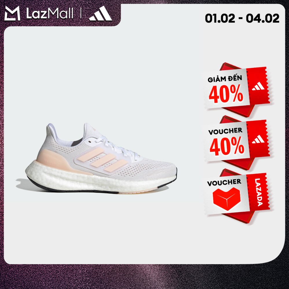 adidas Chạy Giày Pureboost 23 Nữ trắng IF2392