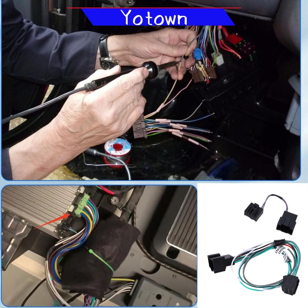 Yotown Bộ chuyển đổi khai thác dây âm thanh nổi trên xe hơi ANC Đánh bại giảm tiếng ồn Cài đặt dễ dàng Bộ nâng cấp âm thanh loa siêu trầm cách điện bằng kim loại Tương thích với C7 2014-2019 dành cho người lái xe Những người đam mê Giá 650,000 Đồng*Miễn phí vận chuyển