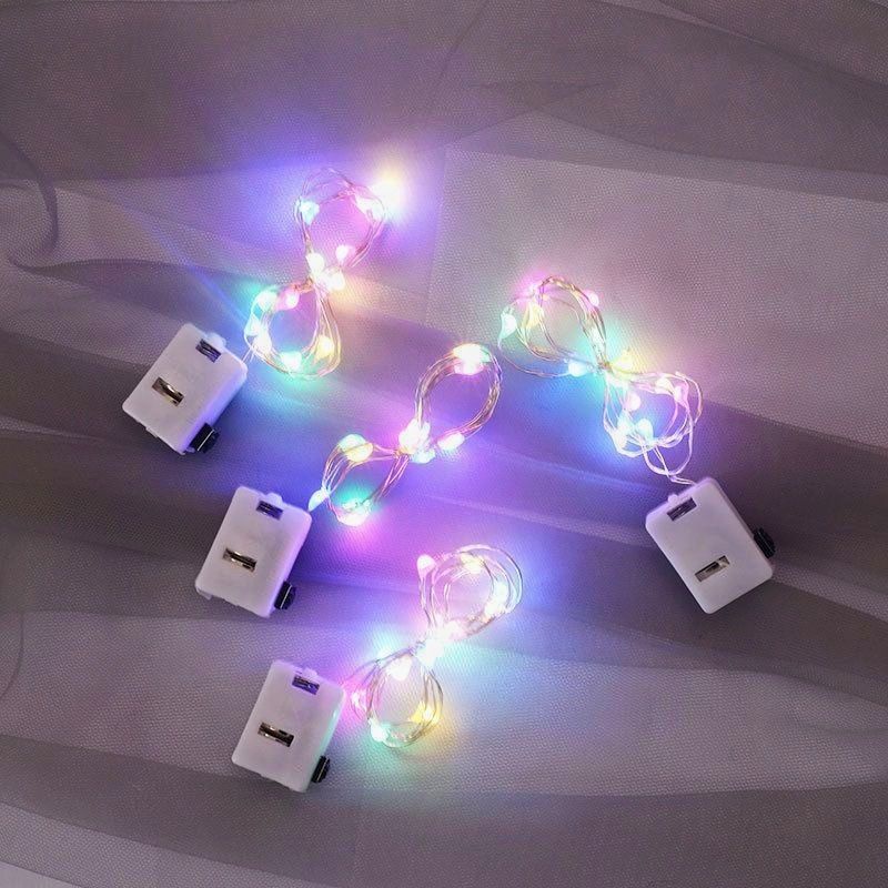 🔥Battery Included🔥 1/2/3M 3 Modes LED Light Fairy Light String Lampu Raya Decorative Light Lampu Hiasan Strip Light 灯串
